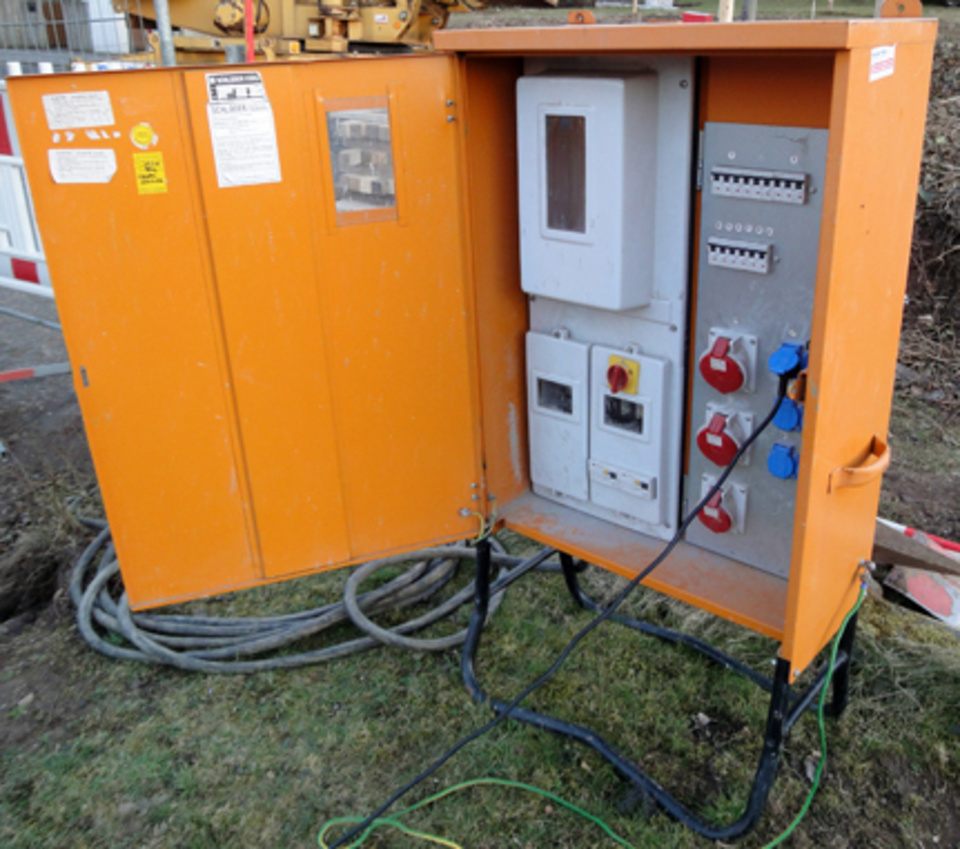 Baustromkasten bei EMG Elektro-Montagen Geiseltal GmbH in Braunsbedra