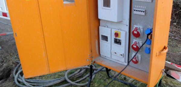 Baustrom bei EMG Elektro-Montagen Geiseltal GmbH in Braunsbedra