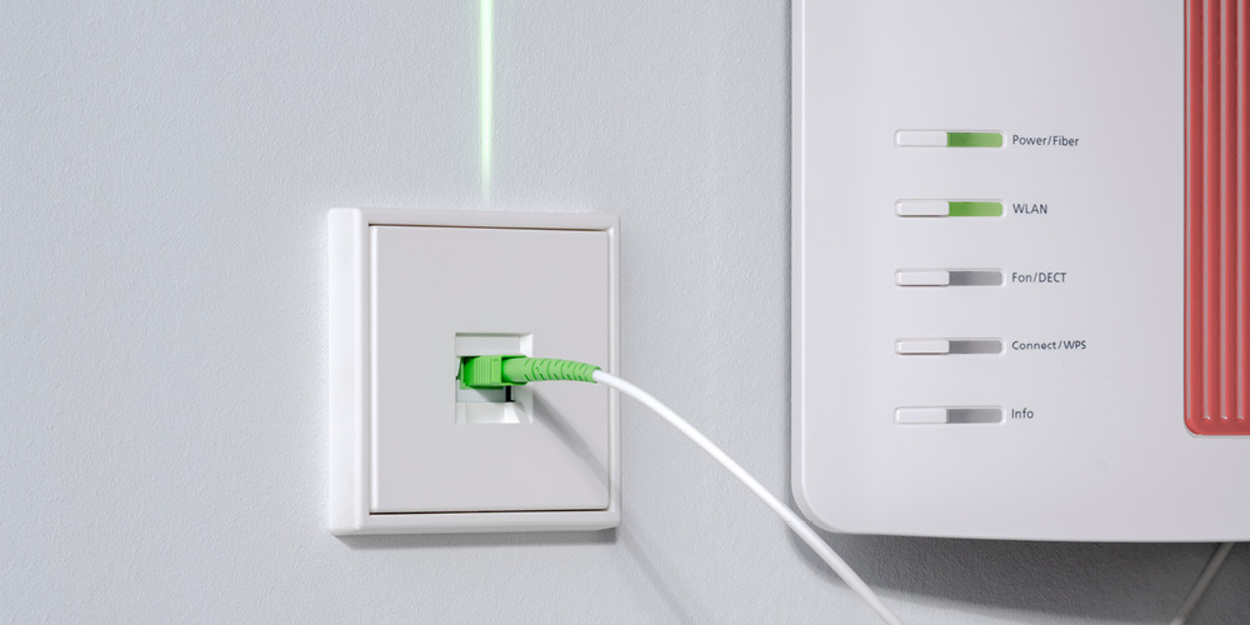 Die neuen Glasfaser-Anschlussdosen bei EMG Elektro-Montagen Geiseltal GmbH in Braunsbedra