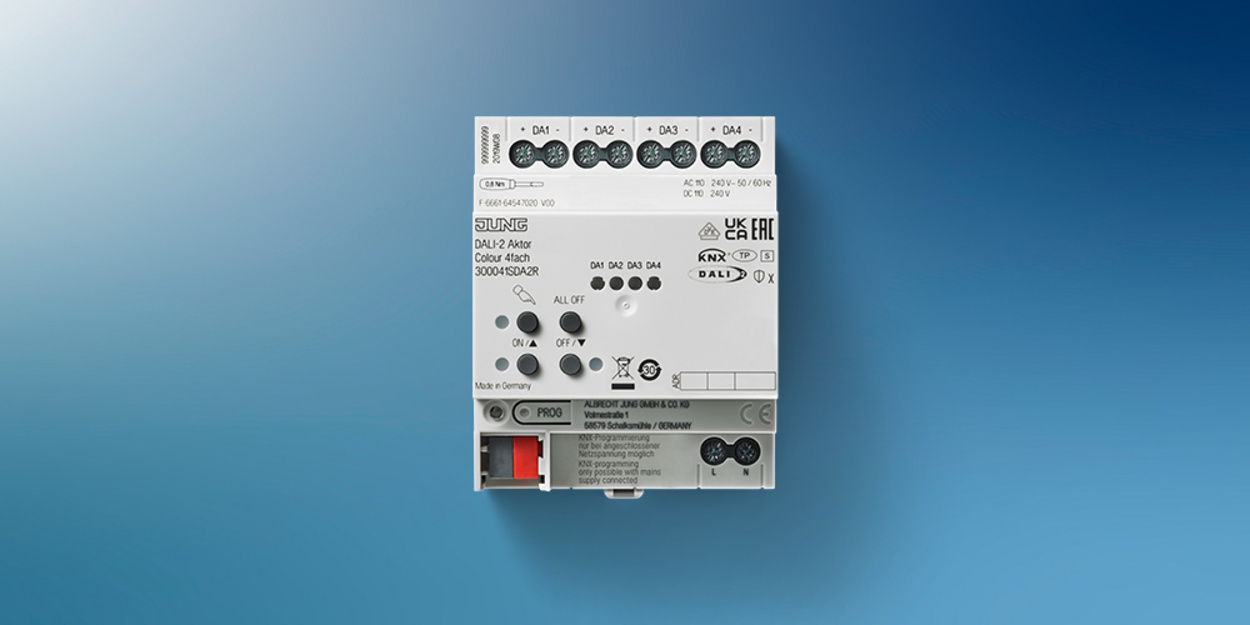 KNX DALI-2 Aktor bei EMG Elektro-Montagen Geiseltal GmbH in Braunsbedra